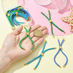 12 шт. 3 цвета нейлоновых шнуров для изготовления браслетов&nbsp;AJEW-YW0001-40B