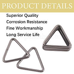 12 шт. треугольные железные соединительные кольца&nbsp;IFIN-CP0002-96B