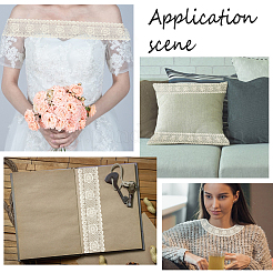 Плоская хлопковая кружевная лента длиной 5 ярд.&nbsp;OCOR-GF0004-71C-01