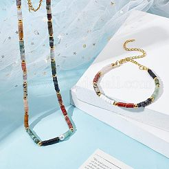 160 шт. 16 вида бусин из натурального камня&nbsp;G-NB0003-62