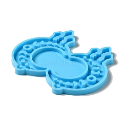 DIY плавящийся полумесяц с кулоном фазы луны силиконовые Молды&nbsp;LS-DIY-I099-02