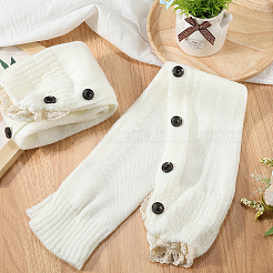 Носки из акрилового волокна с пуговицами&nbsp;AJEW-WH20080-20A