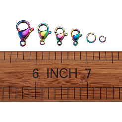 Вакуумное покрытие pvd нержавеющая сталь 304 карабины-лобстеры&nbsp;STAS-TA0004-42