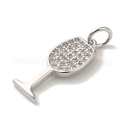 Кубические подвески из латуни с микропаве&nbsp;LS-KK-U027-07P-03