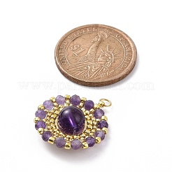 Подвески из японского бисера ручной работы&nbsp;PALLOY-MZ00054-02