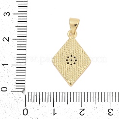 Латунные микро проложить кубического циркония подвески&nbsp;KK-I723-43G