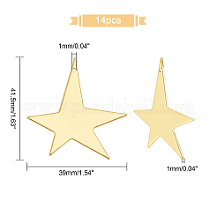 14шт латунные подвески&nbsp;KK-FH0002-57