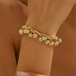 Браслеты с подвесками в виде железных круглых шариков&nbsp;IP8993