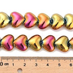 Стеклянные бусины с гальваническим покрытием &nbsp;EGLA-B008-01A-FP01