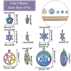 Подвески из сплава 20шт 5 стиля&nbsp;FIND-CA0005-69
