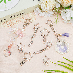 20 шт. 4 стиля поворотных застежек из цинкового сплава&nbsp;FIND-SP0004-21