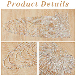 Модные полиэстеровые эполеты с кисточками&nbsp;FIND-WH20012-75A