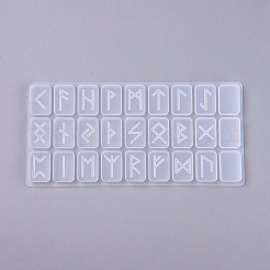 Руны / футарк / футарк силиконовые Молды&nbsp;LS-DIY-K017-17