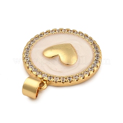 Стойки обшивки латунь микро проложить кубическую прелесть диоксида циркония&nbsp;KK-G456-15G-1