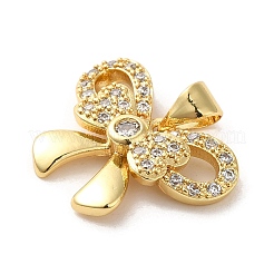 Покрытие стойки латунь микропаве прозрачные подвески из кубического циркония&nbsp;KK-A206-05I-G