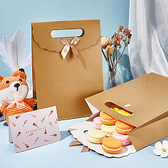 Прямоугольные бумажные подарочные пакеты&nbsp;CARB-WH0017-14B-02