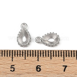 Оправы для подвесок из нержавеющей стали 304 в виде кабошонов&nbsp;STAS-G356-05P