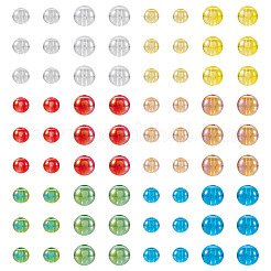 528 шт. 12 стильные гальванические прозрачные стеклянные бусины&nbsp;GLAA-TA0002-31