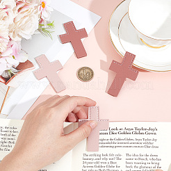 4шт 2 цвета кожаные закладки AJEW-CP0003-82C