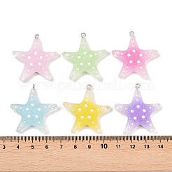 Прозрачные смоляные подвески&nbsp;LS-RESI-P049-02B-P