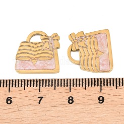Подвески из нержавеющей стали 304 с эмалью&nbsp;STAS-A136-01G-01