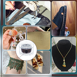 Воском хлопчатобумажная нить шнуры&nbsp;AJEW-WH0561-82F