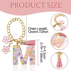 Подвески в виде чашек из цветочного сплава с эмалью и смолой&nbsp;HJEW-YW00073-01