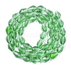 Стеклянные бусины&nbsp;EGLA-E010-10x15mm-14