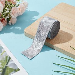 3 м полиэстеровая жаккардовая лента в виде листьев для аксессуаров одежды&nbsp;OCOR-DR0001-14E