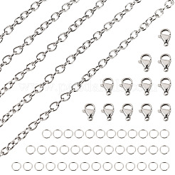 Наборы для самостоятельного изготовления цепей из нержавеющей стали 304&nbsp;DIY-PJ0001-42