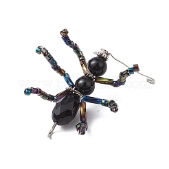 Подвески в виде муравьев из стеклянных бусин&nbsp;PALLOY-MZ00468