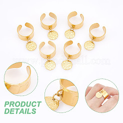 Кольца-манжеты из нержавеющей стали 304 RJEW-UN00010