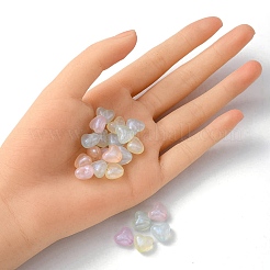 Радужное переливчатое покрытие акриловыми бусинами&nbsp;MACR-YW0002-21