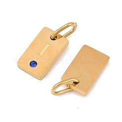 Подвески из нержавеющей стали 304 с микропаве из кубического циркония&nbsp;STAS-C159-01G