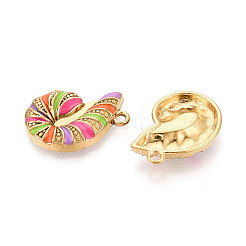 Подвески из нержавеющей стали 304 с эмалью&nbsp;STAS-N124-30A-G