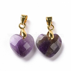 Подвески из натурального аметиста &nbsp;G-C023-07C