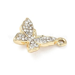 Подвески из сплава и страза&nbsp;ALRI-D303-19G-03