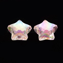 Прозрачные акриловые бусины&nbsp;TACR-S152-02D-SS2112