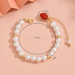 Браслеты из пластиковых бусин с имитацией жемчуга для женщин&nbsp;GU0382-2