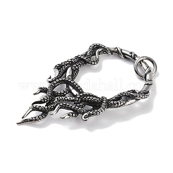 Большие подвески из хирургической нержавеющей стали 316&nbsp;STAS-E212-15AS