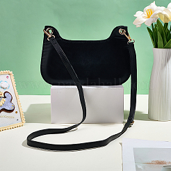 1 шт. регулируемых ремней для сумки из искусственной кожи черного цвета&nbsp;AJEW-CL0002-19KCG