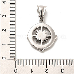 Подвески из нержавеющей стали 304&nbsp;STAS-M334-09AS