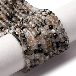 Натуральный турмалин шарик нити&nbsp;LS-G-L629-B03-3mm