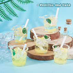 Большие подвески из прозрачной смолы&nbsp;RESI-TAC0019-04B