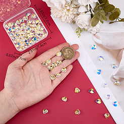 Подвески из гальванического стекла&nbsp;EGLA-BBC0001-05B