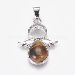 Природных тигровый глаз подвески&nbsp;X-G-G651-A05