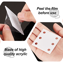 24 квадратный акриловый лист для аксессуаров для вязального станка&nbsp;TOOL-GA0001-95B