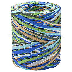 Сегментированные окрашенные шнуры из рафии для поделок своими руками&nbsp;OCOR-WH20020-27B