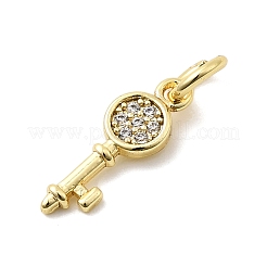 Латунные микро проложить кубического циркония подвески&nbsp;KK-C139-06G