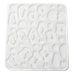 Силиконовые Молды для подвесок неправильной Молды своими руками&nbsp;DIY-M047-01B